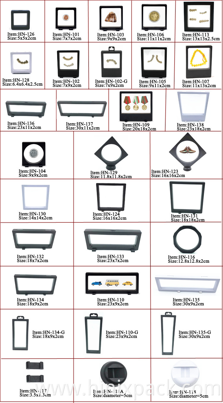 Clear Plastic Membrane Boxes